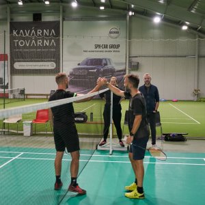 ZELENKA CUP_Badminton se zakazniky